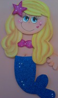 Fofucha Plana Sirena